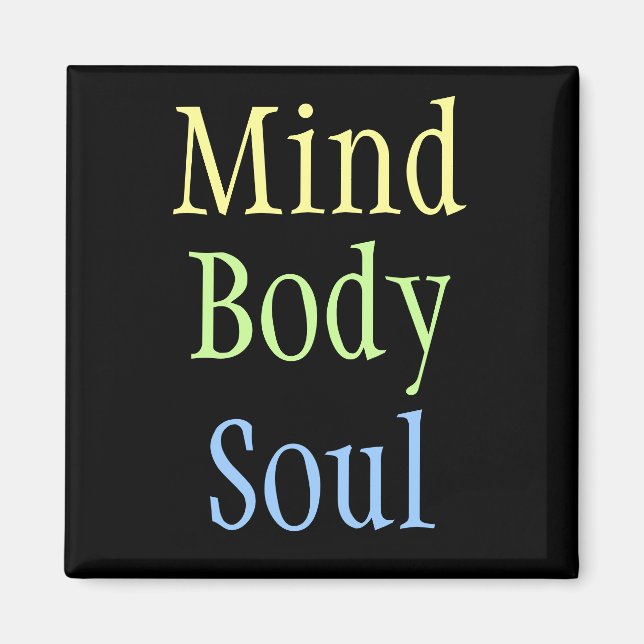 Mind Body Soul Magnet (Framsidan)