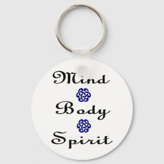 Mind Body Spirit Nyckelring