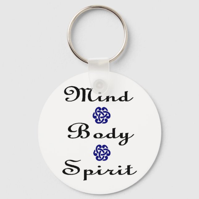 Mind Body Spirit Nyckelring (Framsida)