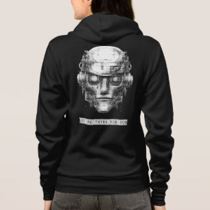 Mind Control Cyberpunk Robot Front & Back T Shirt