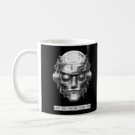 Mind Control Cyberpunk Robot Kaffemugg