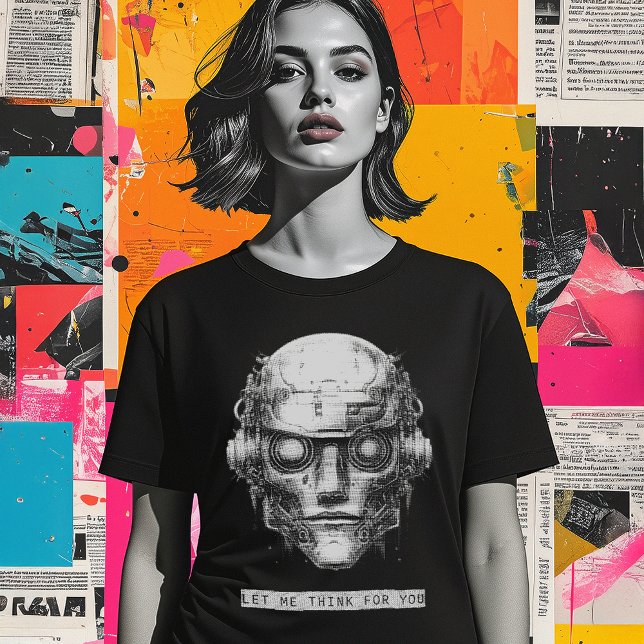Mind Control Cyberpunk Robot Women's T Shirt (Skapare uppladdad)