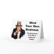 Mind din egen affärsverksamhet, Harris Walz 2024