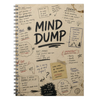 Mind Dump Mini Anteckningsbok