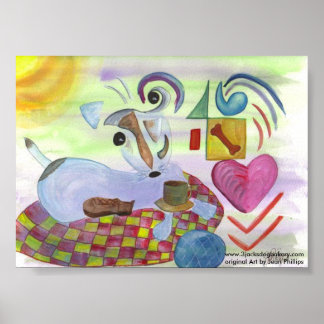 Mind en Jack Russell Poster