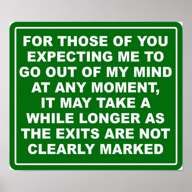 Mind Exit Poster (Framsidan)