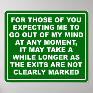 Mind Exits Affisch
