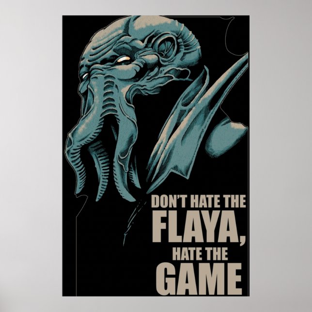 Mind Flayer ・ Dungeons Dragons and Dice Poster (Framsidan)