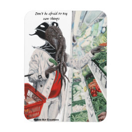 Mind Flayer Livsmedel-köpare av kylskåp Magnet