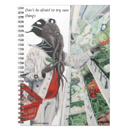 Mind Flayer Livsmedel Store Fantasy Spiral bärbar  Anteckningsbok