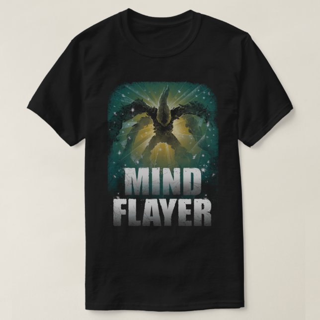 Mind Flayer T Shirt (Design framsida)