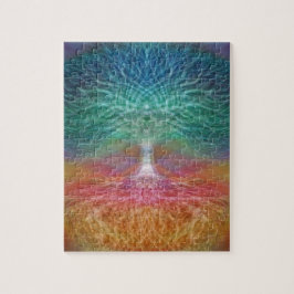 Mind-fred i livets träd pussel