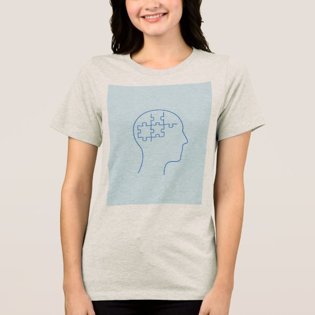 Mind in Pieces: A Puzzle Within T Shirt (Framsida)