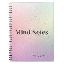 Mind Notes Minimal anteckningsbok