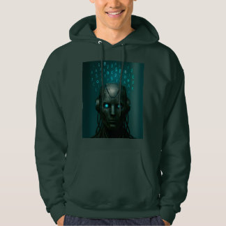 - "Mind of the Machine: Intelligence Unleashed" Hoodie