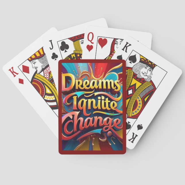 "Mind over Matter" Casinokort (Baksidan)