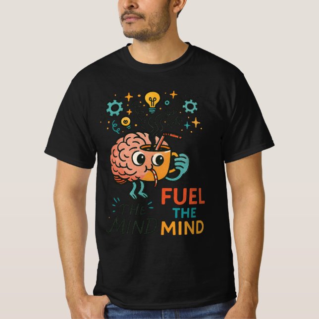 "Mind over Matter T-Shirt - Smart Stil för Vass (Framsida)