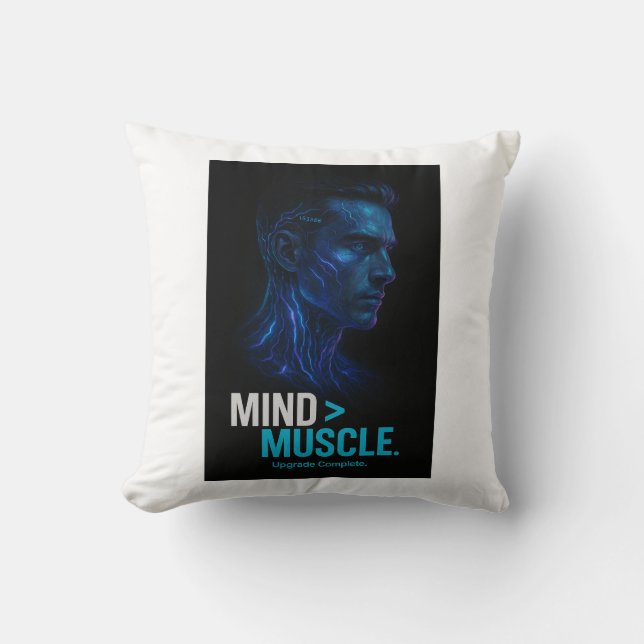 Mind Over Muscle – Upgrade Complete Tech Kudde (Framsida)