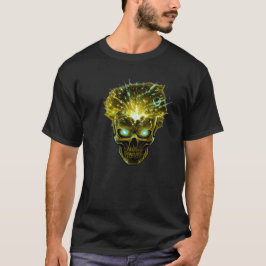 Mind Overload | Exploderande Skalle Kosmisk Energi T Shirt