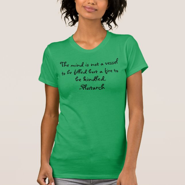 Mind Plutarch Womens Tee (Framsida)