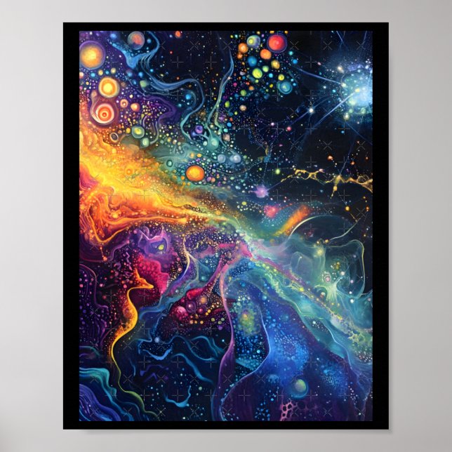 Mind Spectrum-etikett Poster (Framsidan)