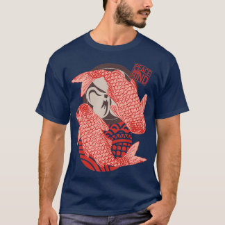 Mind Therapist Ying Yang Gift Koi Fish T Shirt