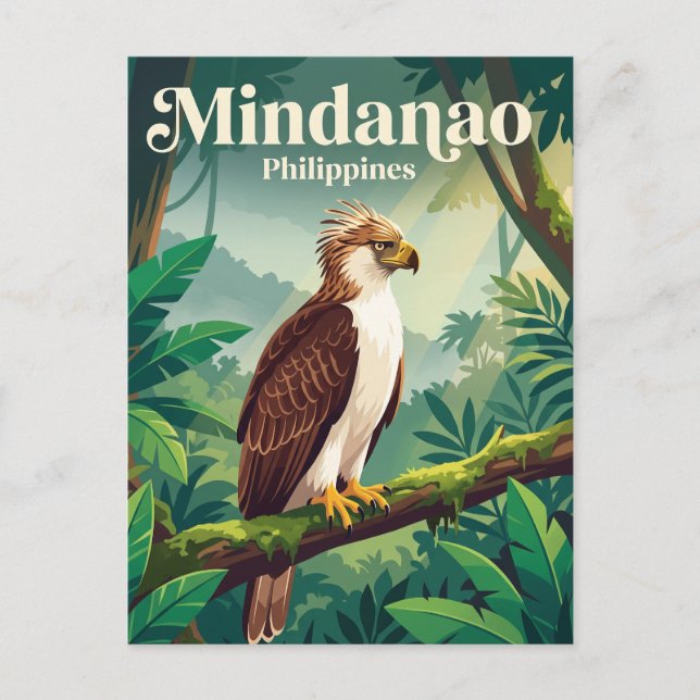 Mindanao Filippinerna Vykort (Framsida)