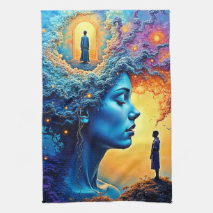 Minderfull Cosmic Journey Kökshandduk