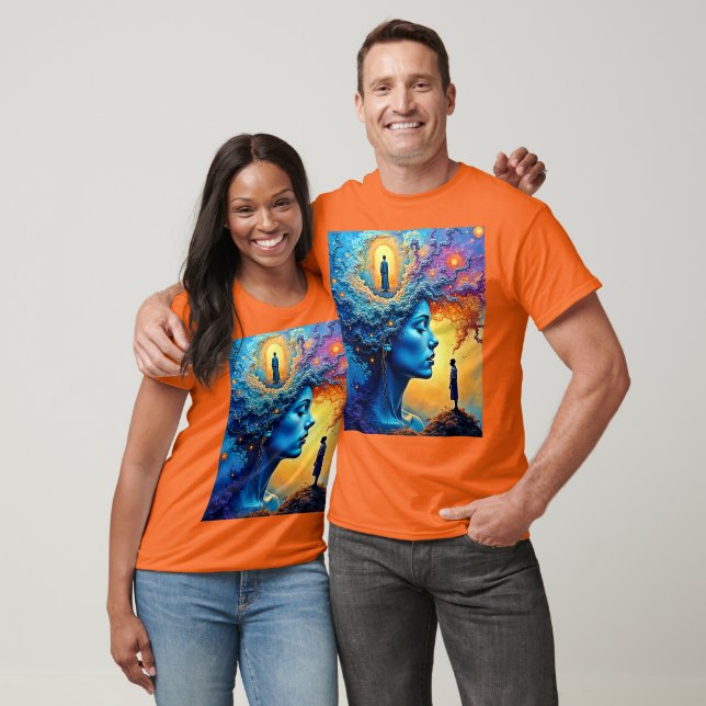 Minderfull Cosmic Journey T Shirt (Unisex)