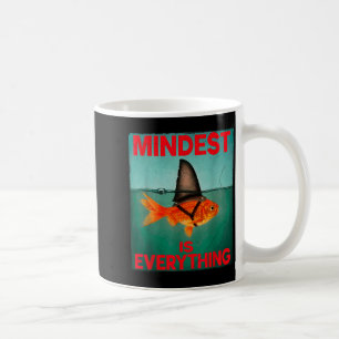 Mindest är allt motivationscitat inspiration kaffemugg