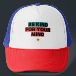 Mindful Power Keps<br><div class="desc">A bold and cheerful reminder to be kind to yourself and others. Spread positivity with this eye-catching and thoughtful design</div>