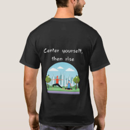 Mindful Warrior Yoga BLACK T Shirt