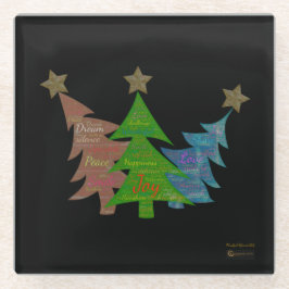 Mindful Word Art - Coasters