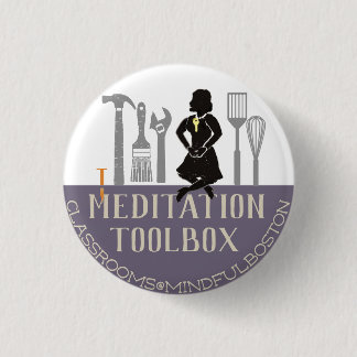 MindfulBoston's Meditation Toolbox Badge Knapp