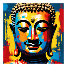 Mindfulhet avslöjad: Vivid Buddha Street Art