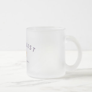 Mindfulist 10 uns frostad Glass mugg