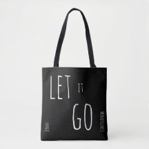 Mindfulness Gift LÅT DET BLI BREATHE Add Namn Tote