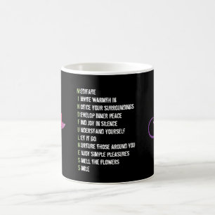 Mindfulness Gift Mugg-uttryck för varje brev Kaffemugg