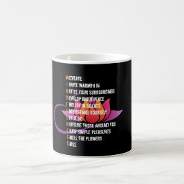 Mindfulness Gift Mugg-uttryck för varje brev Kaffemugg