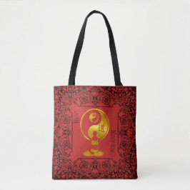 Mindfulness Gift YOGA Meditation Personlig Tote Tygkasse