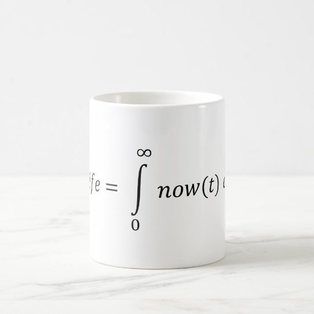 Mindfulness: Liv enligt math Kaffemugg (Center)