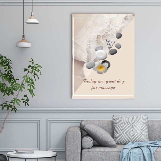 Mindfulness Massage Rum Konst Poster (Skapare uppladdad)