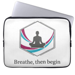 Mindfulness-meditationscitatdesign Laptop Fodral