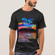 Mindfulness Tshirt är bara Neon Blue 3D GIFTS