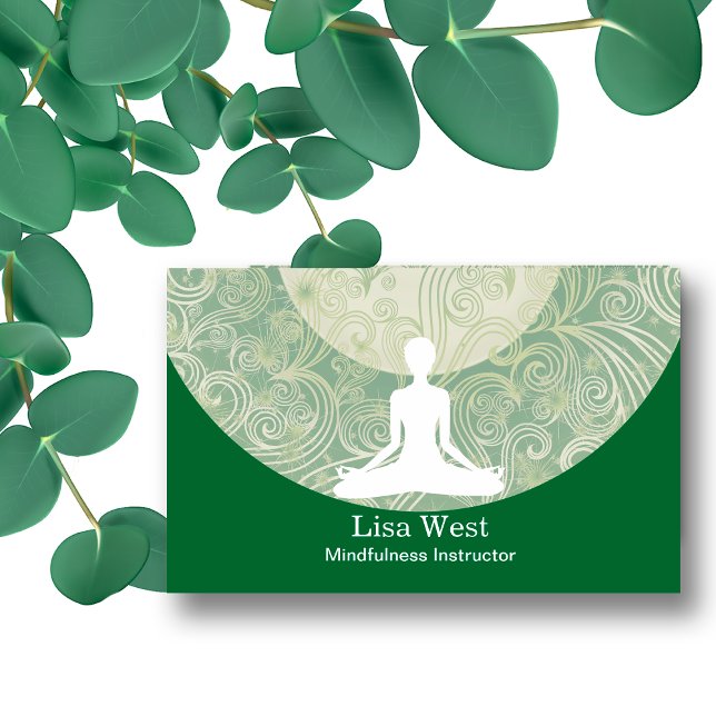 Mindfulness Visitingkort Visitkort (Skapare uppladdad)