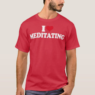 Mindhet i Kärlek Meditating Yoga T Shirt