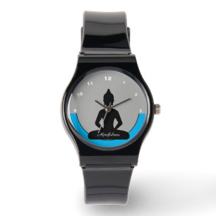 Mindhet med Buddha Mind /Meditation & Yoga Armbandsur