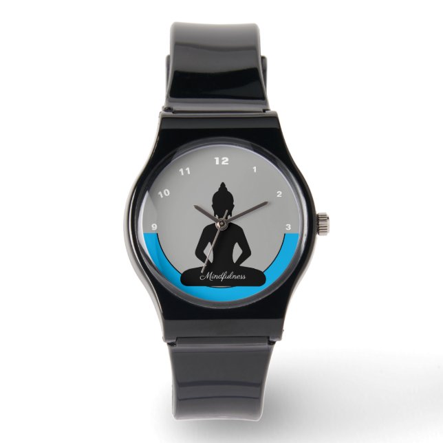 Mindhet med Buddha Mind /Meditation & Yoga Armbandsur (Framsida)