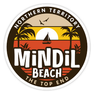 Mindil Beach, Northern Territory Australia Sticker Klistermärken