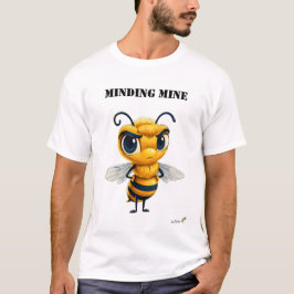 Minding Mine Rolig Bihjort T-Shirt